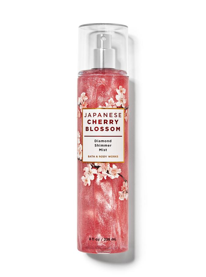 Japanese Cherry Blossom Diamond Shimmer Mist