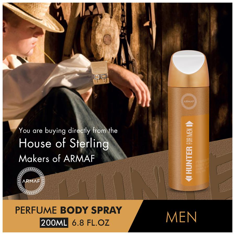 Hunter Perfume Body Spray For Men 200ML