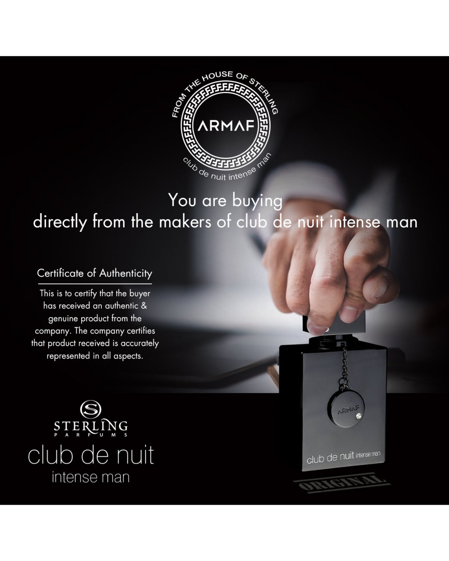 Club De Nuit Intense Eau De Toilette Men