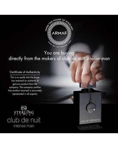 Club De Nuit Intense Eau De Toilette Men