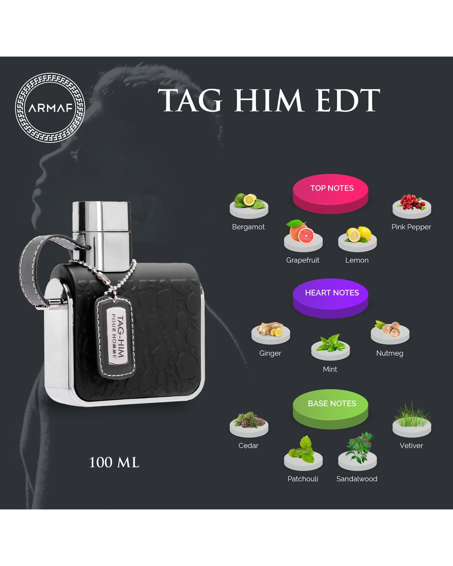 Tag Him Eau De Toilette for Men