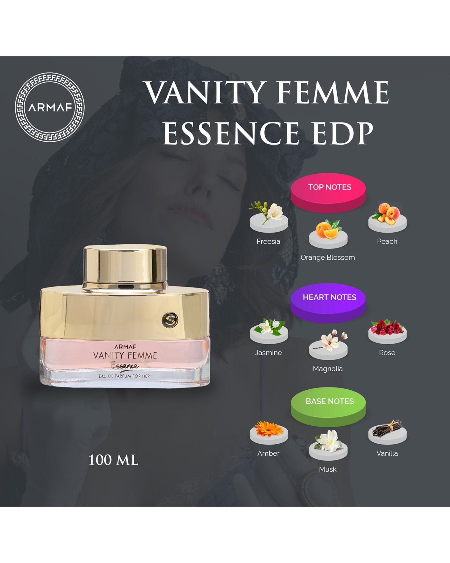 Vanity Femme Essence Eau De Parfum For Women